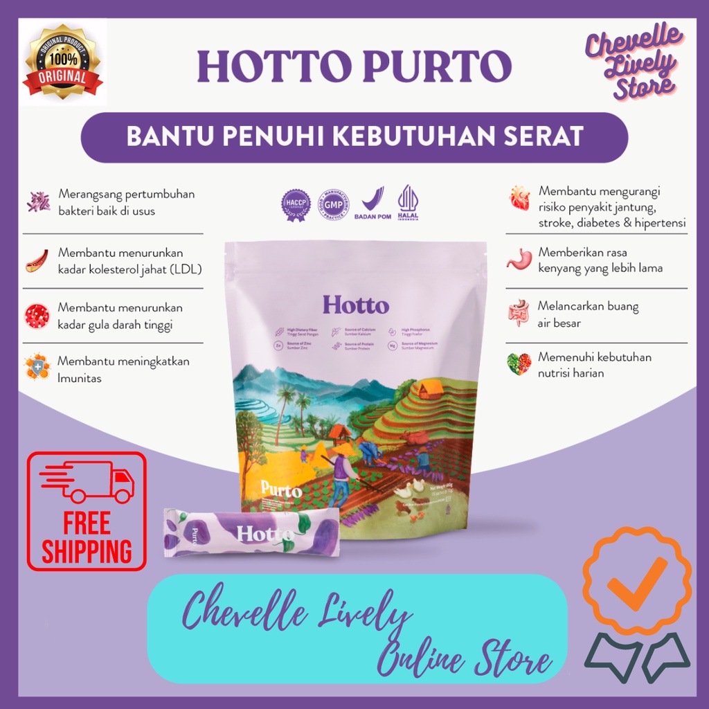 

Hotto Purto 1 Pouch (16 Sachet)