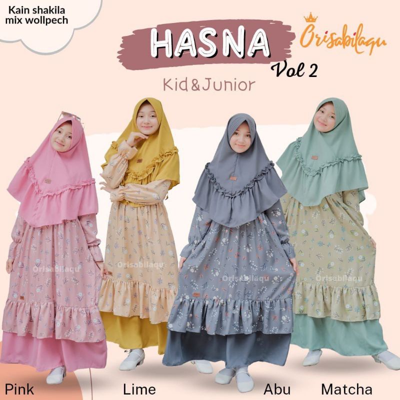 HASNA SET GAMIS ANAK DAN REMAJA