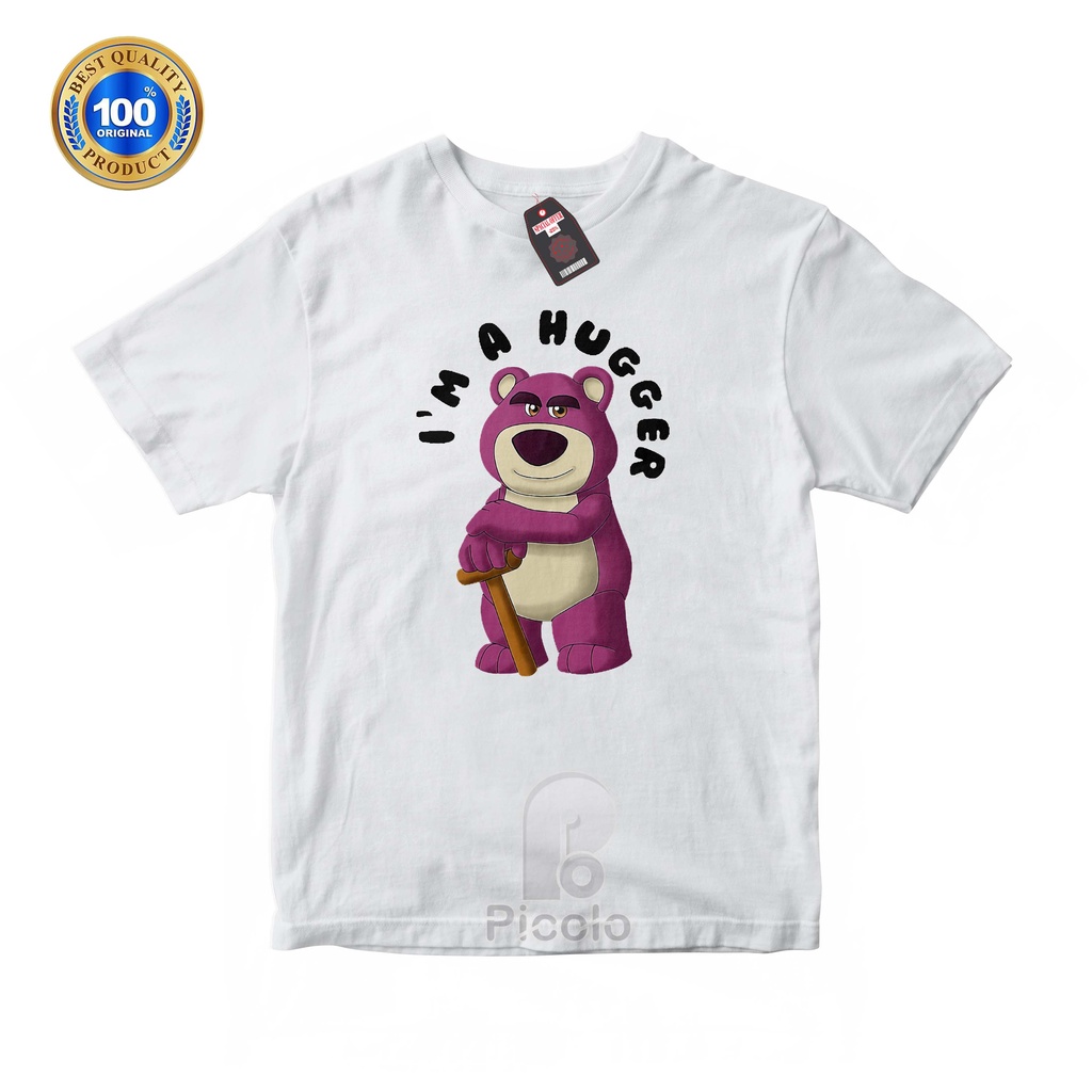 (FREE NAMA) BAJU KAOS ATASAN ANAK MOTIF LOTSO TOY STORY UNISEX Bahan COTTUN