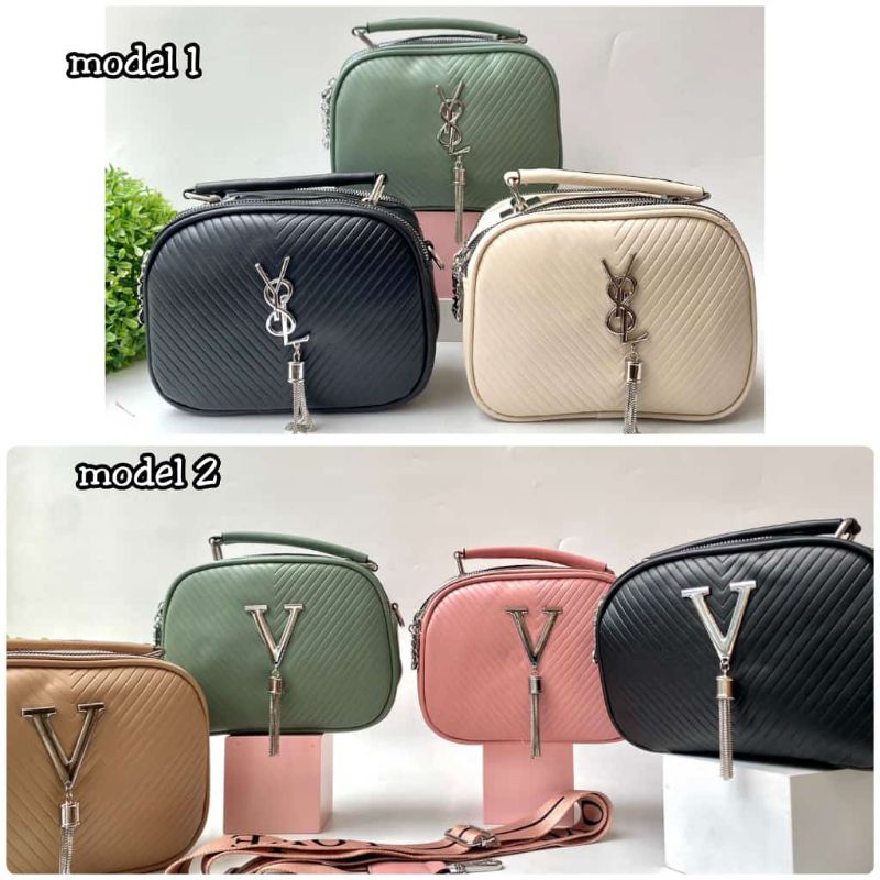 TAS SELEMPANG TENTENG JINJING WANITA IMPORT PREMIUM TAS FASHION IMPORT WANITA ABG CEWEK MICHELLE 3342 MICHELLE 3343