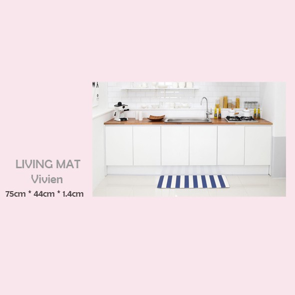 Kitchen Mat Vivien 75x44x1.4cm Made In Korea