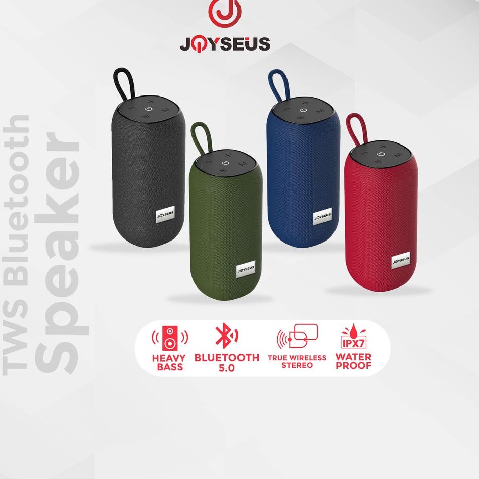 ◘ JOYSEUS Bluetooth Speaker TWS Hi-Fi Bass Sound Portable Audio Wireless Speaker - SP04 ✪