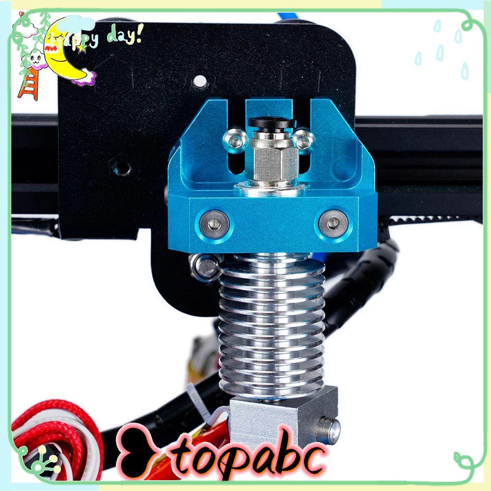 Top Mount Blok Tetap Tahan Lama Aksesoris Printer 3D Paduan Aluminium Hotend Bracket