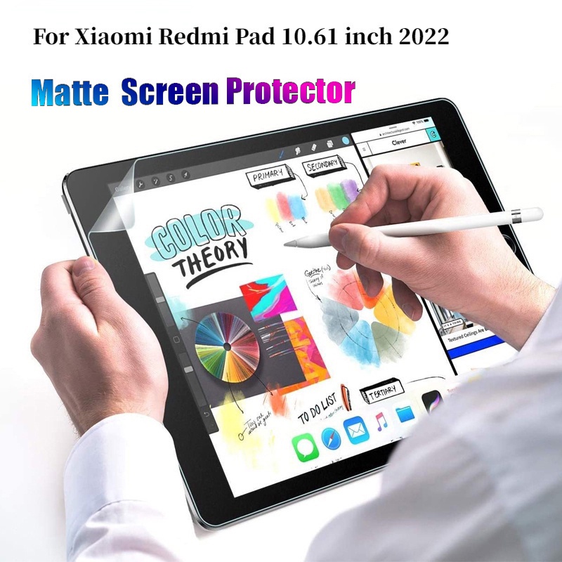 Untuk Xiaomi Redmi Pad 10.61 Tulisan Lukisan Menggambar Film Kertas Merasa Tablet Pelindung Layar Definisi Tinggi Pelindung Layar Kertas Seperti Matte Screen Film Tidak Slippage