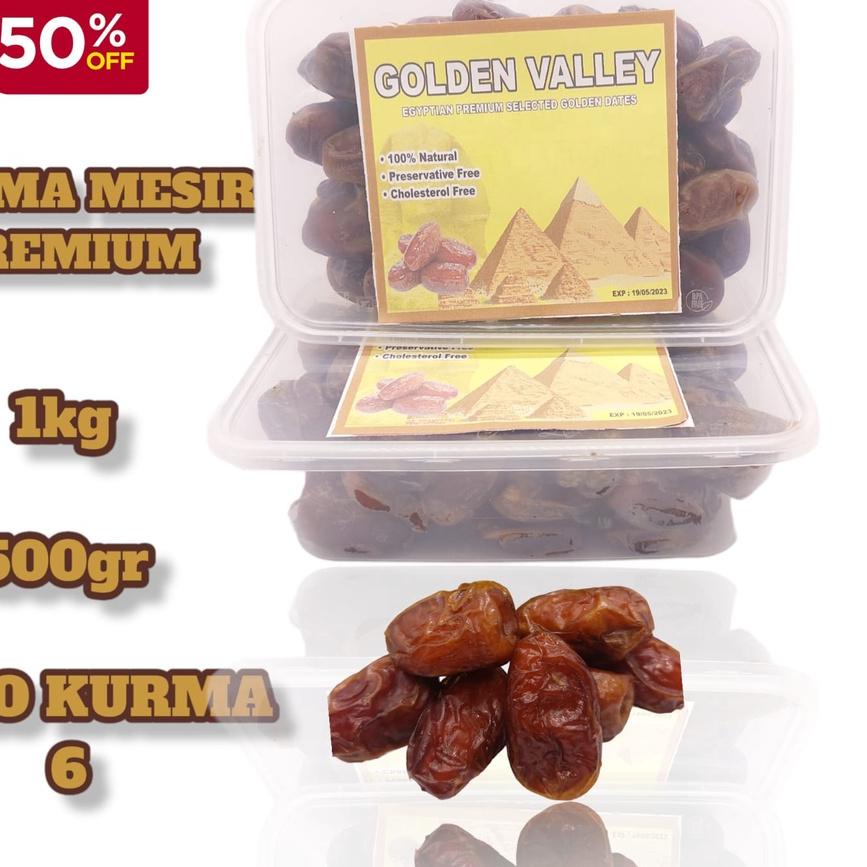 

✯ Kurma mesir super 1kg [ KEMASAN BOK MIKA ] ➫