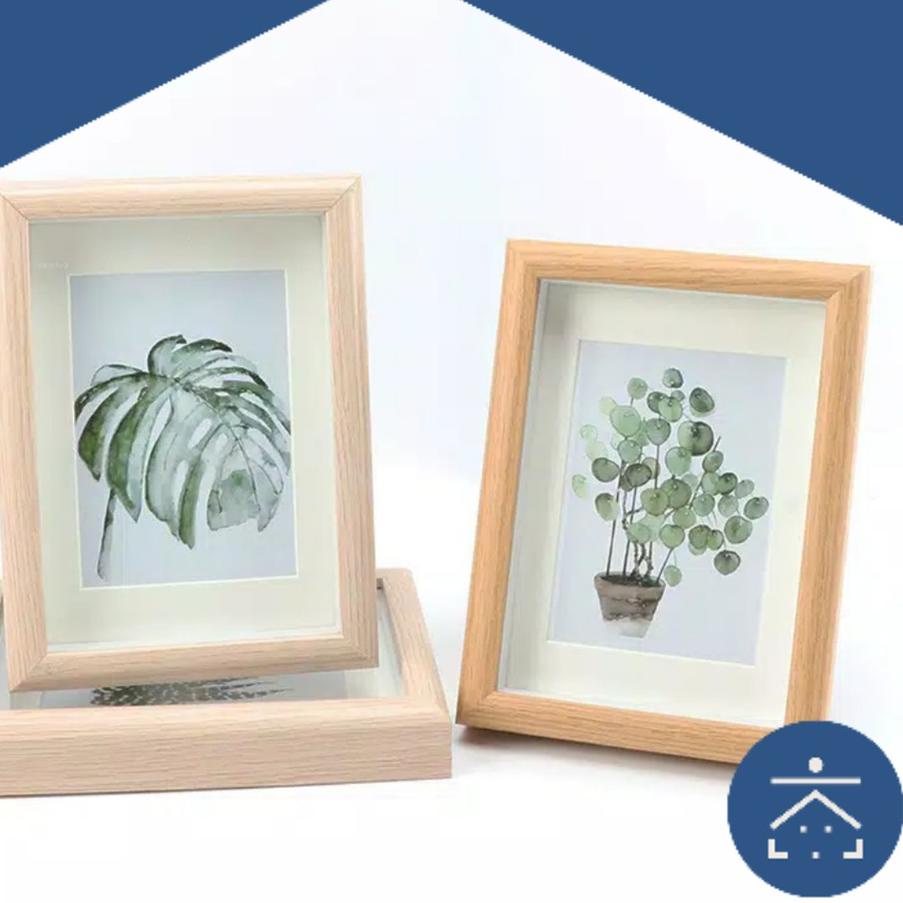 ➹ Kunataruma - Hiasan Dinding Kamar Tidur Frame Bingkai Foto 3R 4R Gantung Meja Ruang Tamu Rumah ♪