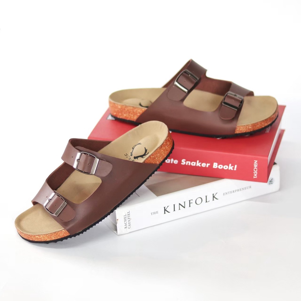 BURAY X SANDAL SLIDE PRIA DEWASA WALKER HIRO KULIT SINTETIS PREMIUM CASUAL FORMAL SANDAL SLOP PRIA KERJA KANTOR GURU PNS PESTA RESMI NYAMAN || SANDAL SLIPER PRIA RUMAHAN INDIAN BERKUALITAS 2021