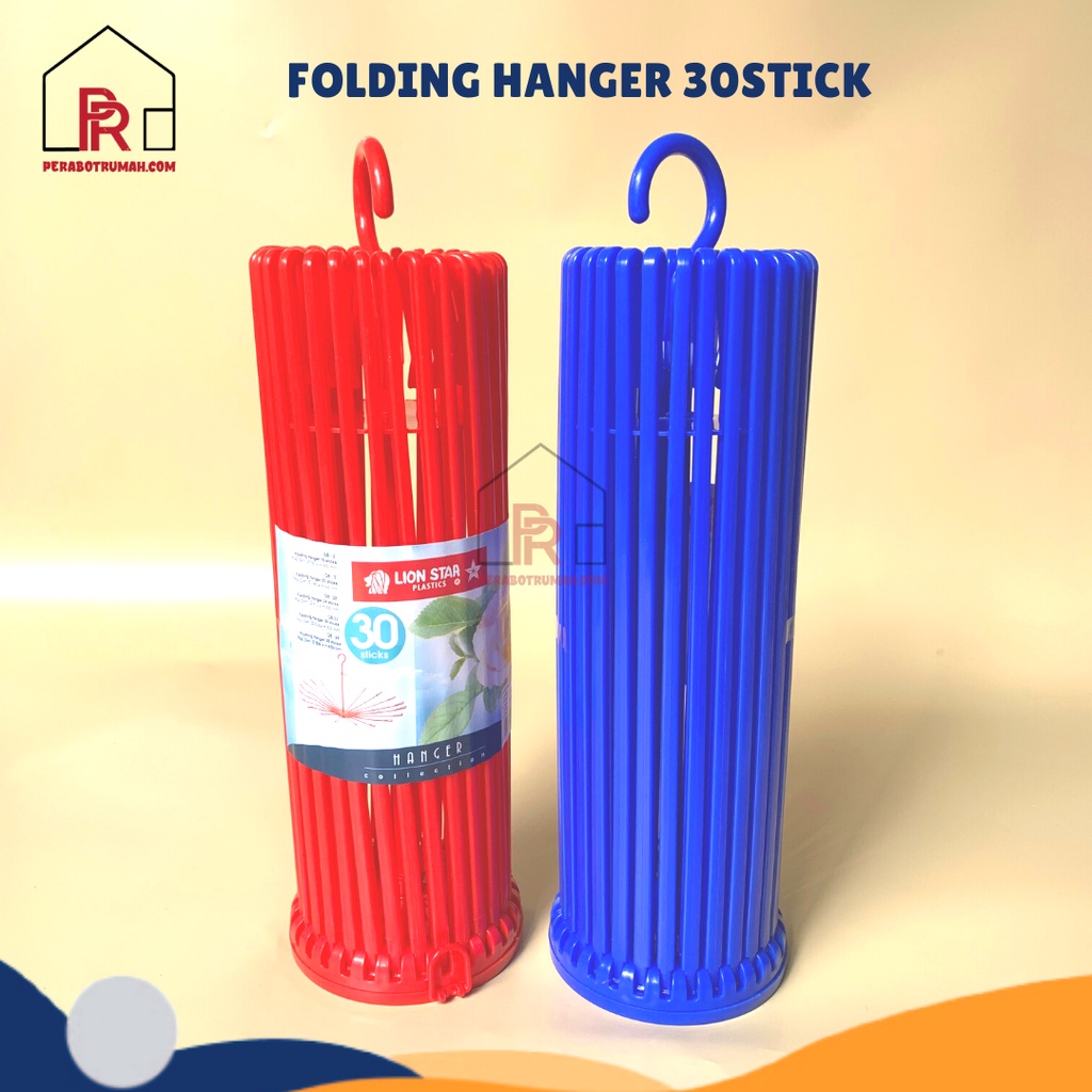 Folding Hanger Jemuran Putar 30 Stick  / Hanger Putar Baju Anak Bayi / Hanger Bulat Gantung