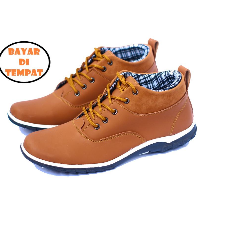 ☞ sepatu boot pria / sepatu boot tali pria / sepatu brodo pria / sepatu semi formal ✼