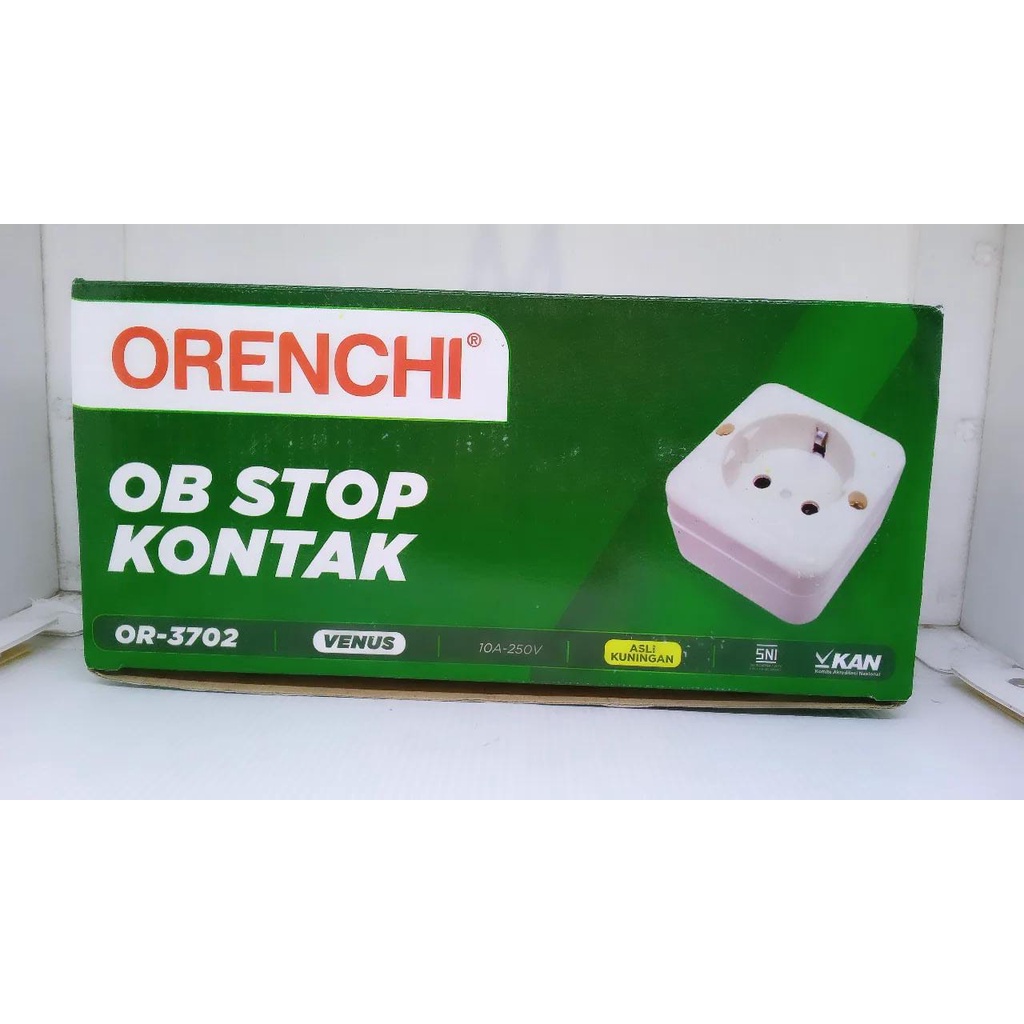 Ob stop kontak OR-3702 Ganda Orenchi Venus Outbow Tempel stopkontak