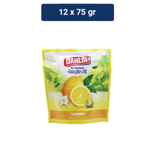 DAHLIA 75GR LEMON F-601 AIR FRESHENER