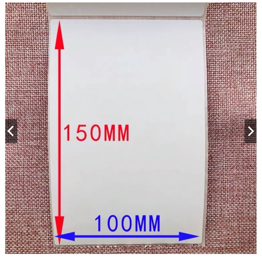 label thermal label stiker barcode label pengiriman 100x150 / 250 pcs