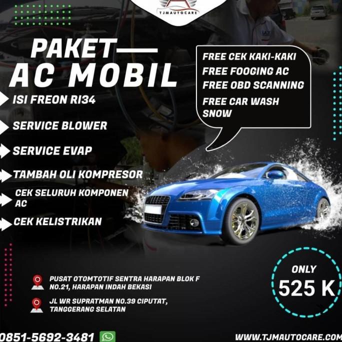 Paket AC Komplit All In by TJM Auto Care