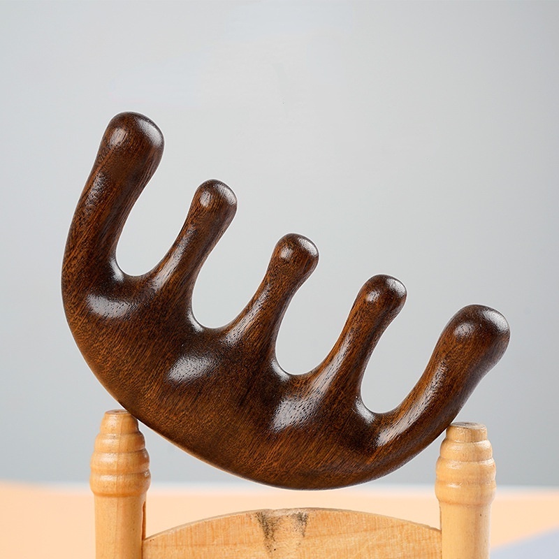 Sisir Pijat Cendana Sisir Pijat Kepala Pria Wanita Scraping Dredging Meridian Massage Comb