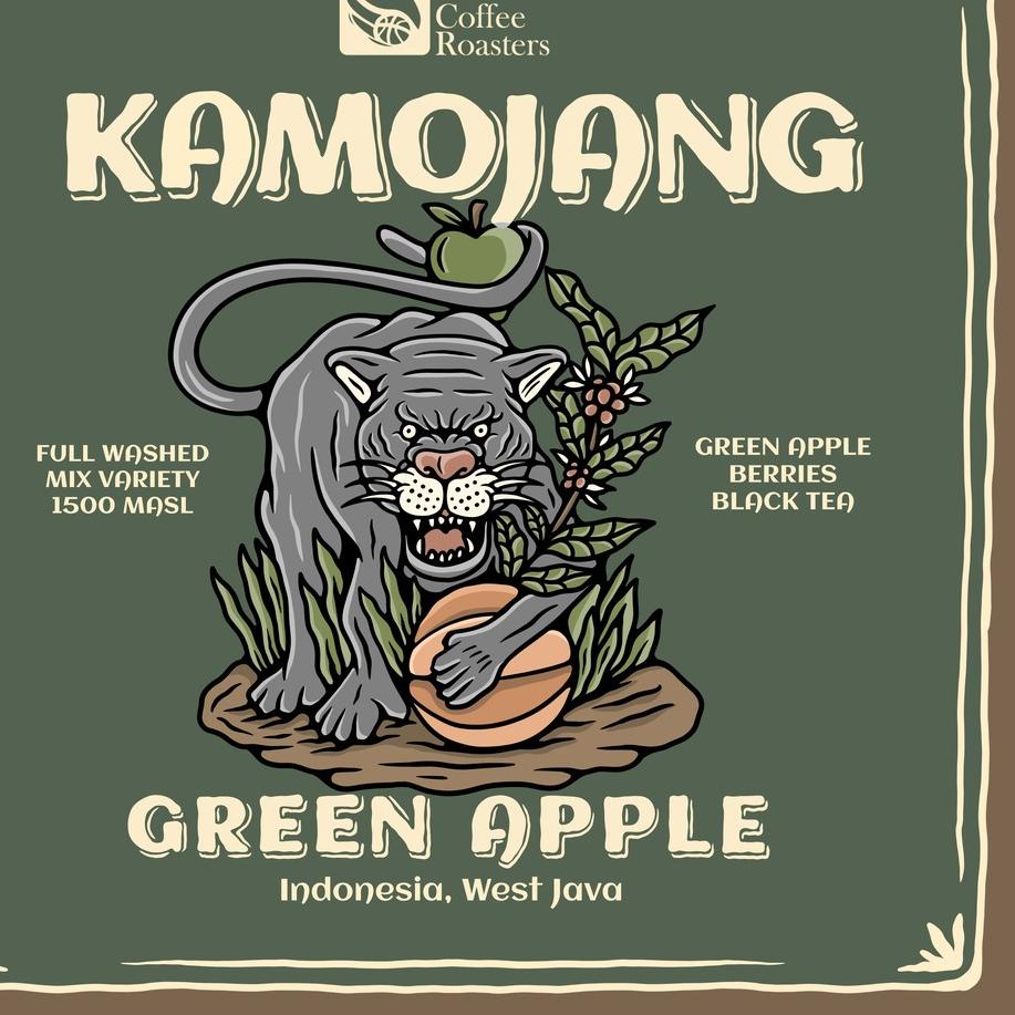 

✺ Kopi Arabika KAMOJANG GREEN (200 gr) Single Origin Specialty Coffee ✥