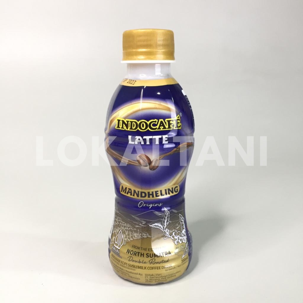 

Indocafe Latte Mandheling Origins Isi 200ml / Minuman Kopi Kemasan Botol / Minuman Kemasan