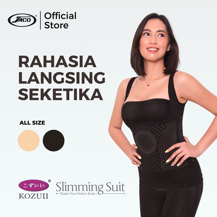 Parsel Ramadan 3 Korset Pelangsing Kozui Slimming Suit Pengecil Lengan