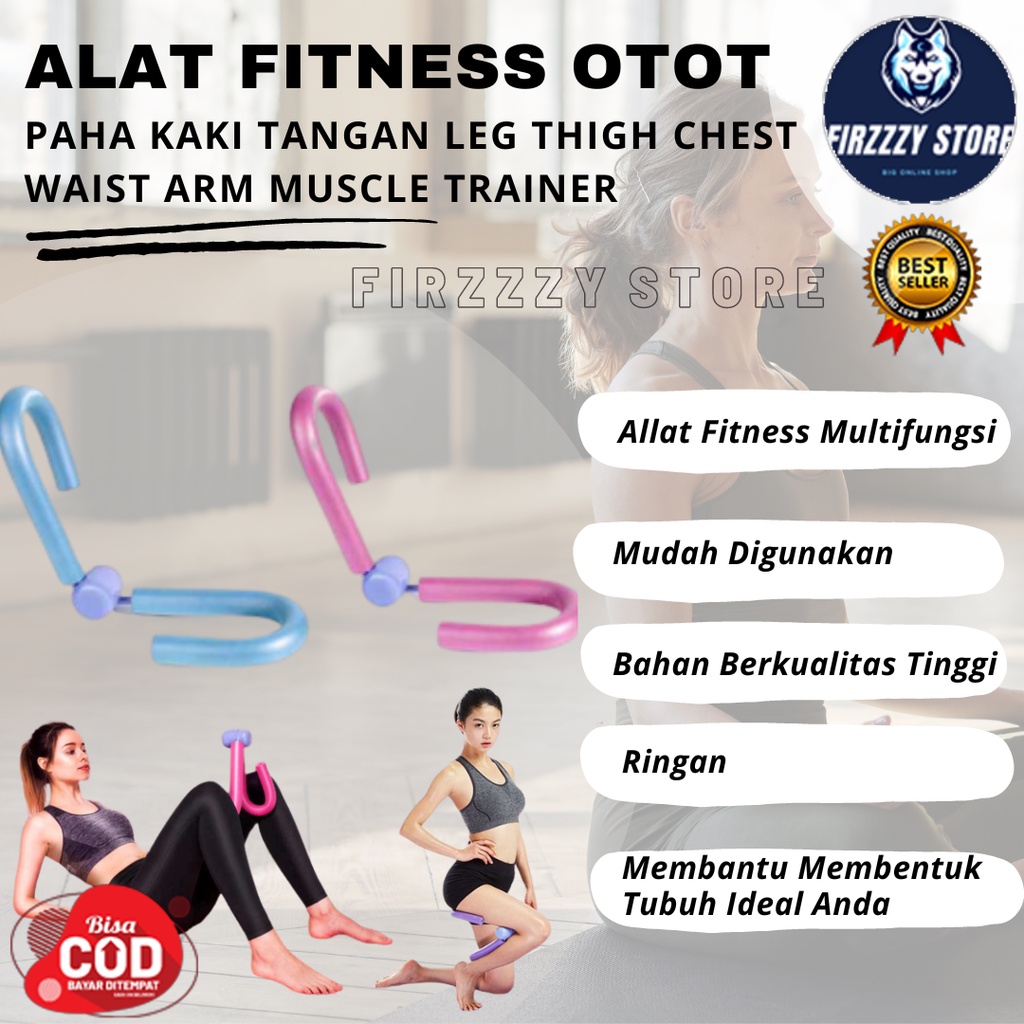 Alat Fitness Otot Paha Kaki Tangan Leg Thigh Chest Waist Arm Muscle Trainer