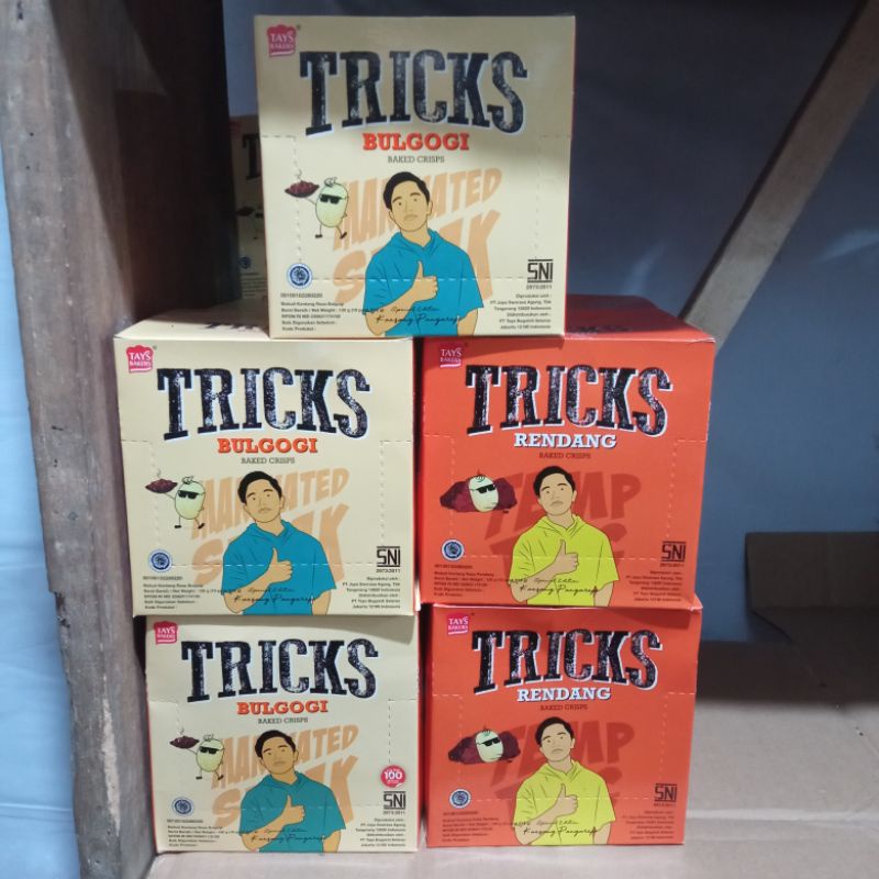 

TRICKS keripik kentang krispy 1 pack isi 10