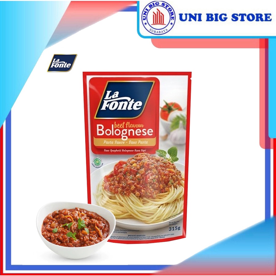 

La Fonte Saos Bolognese Beef Sauce 315 gr Saus Pasta Spaghetti