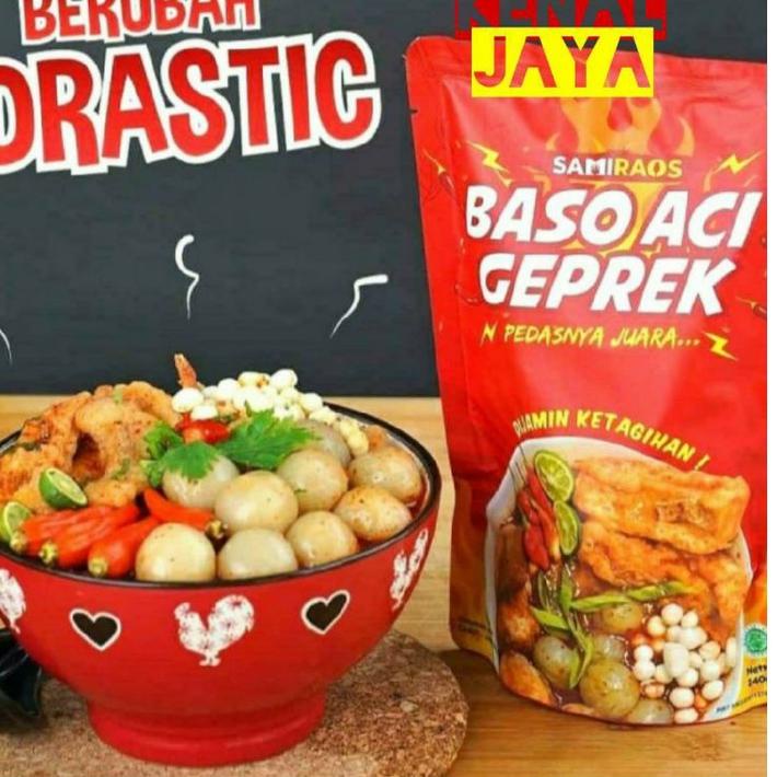 

【Penjualan Terbaik】✅COD SAMI RAOS Baso Aci Geprek sami raos