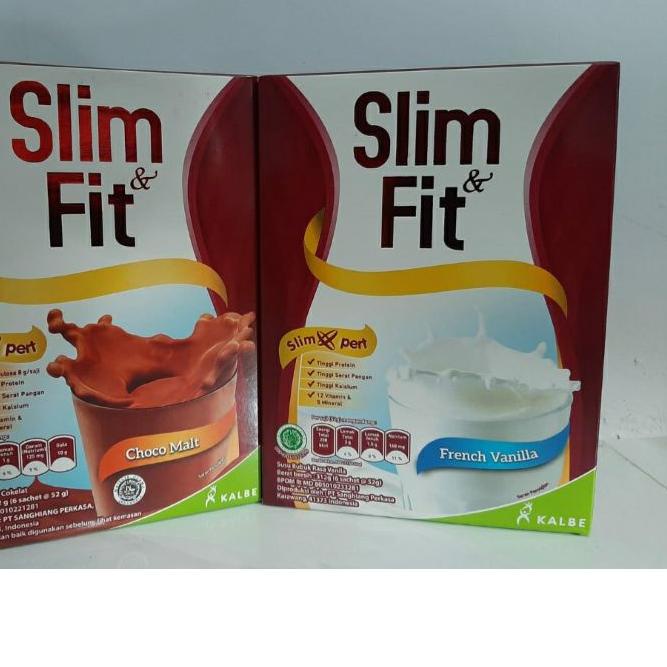 

♩ susu slim & fit coklat / vanila 312gr ☪