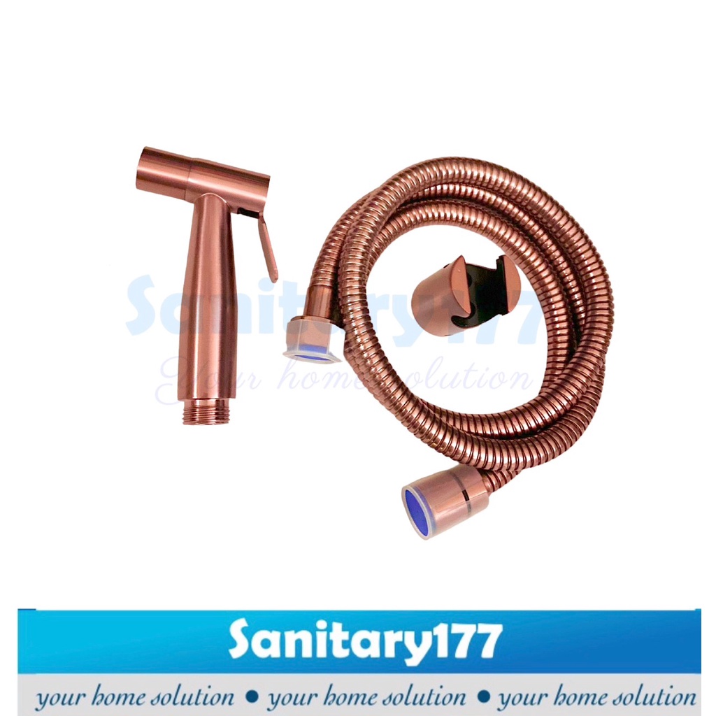 Jet Shower STAINLESS 304 Rose Gold RG21-Semprotan kloset washer Shower bidet toilet rosegold closet cebok washer spray/D27