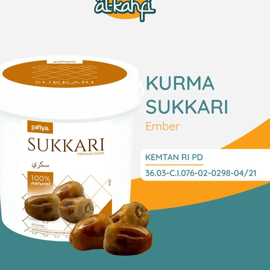 

♤ Kurma Sukari Ember 850 gram Original Premium ➬