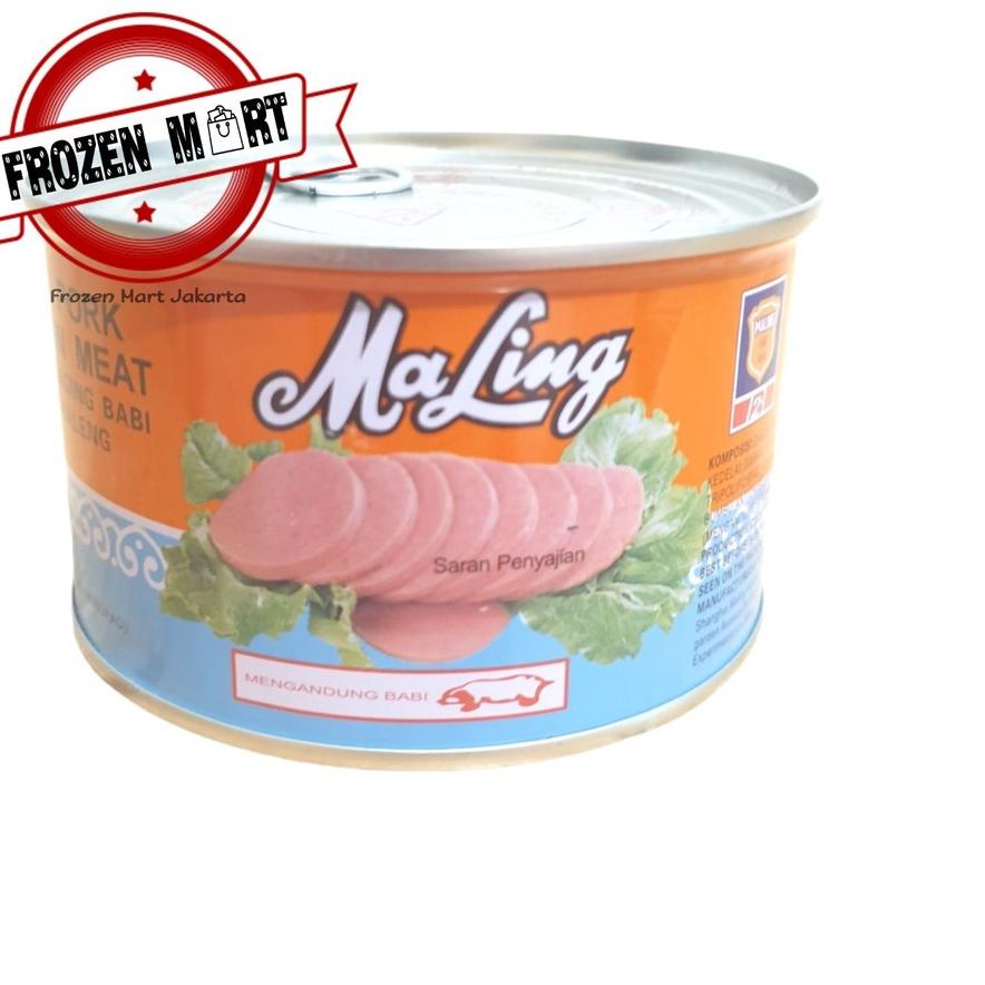 

➸ Maling TTS 397gr Luncheon Pork Meat Ma Ling / Ham Daging Babi Maling NON HALAL ♙