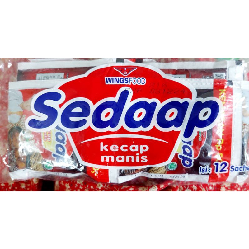 Kecap Sedaap Manis Renteng 16ml x 12pcs