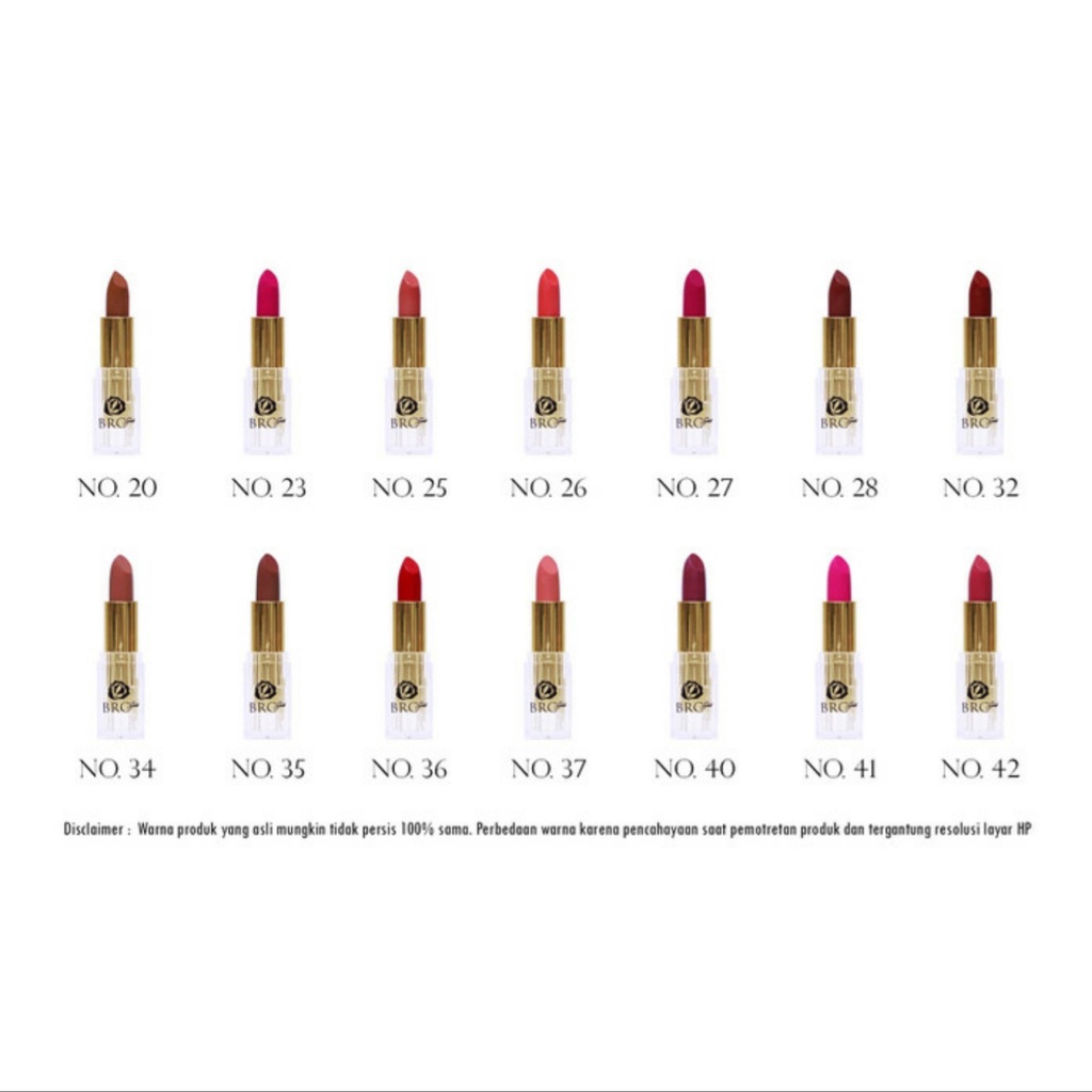 Lipstick  - BRC GOLD COSMETICS Beauty Rose
