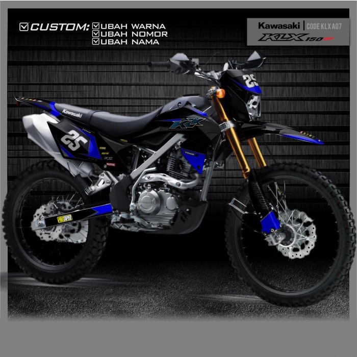 Decal KLX BF 150 - Premium Sticker Decals KLX-BF-150 A07