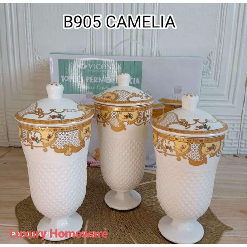 Gracia Candy Jar/Toples Permen Vicenza B905