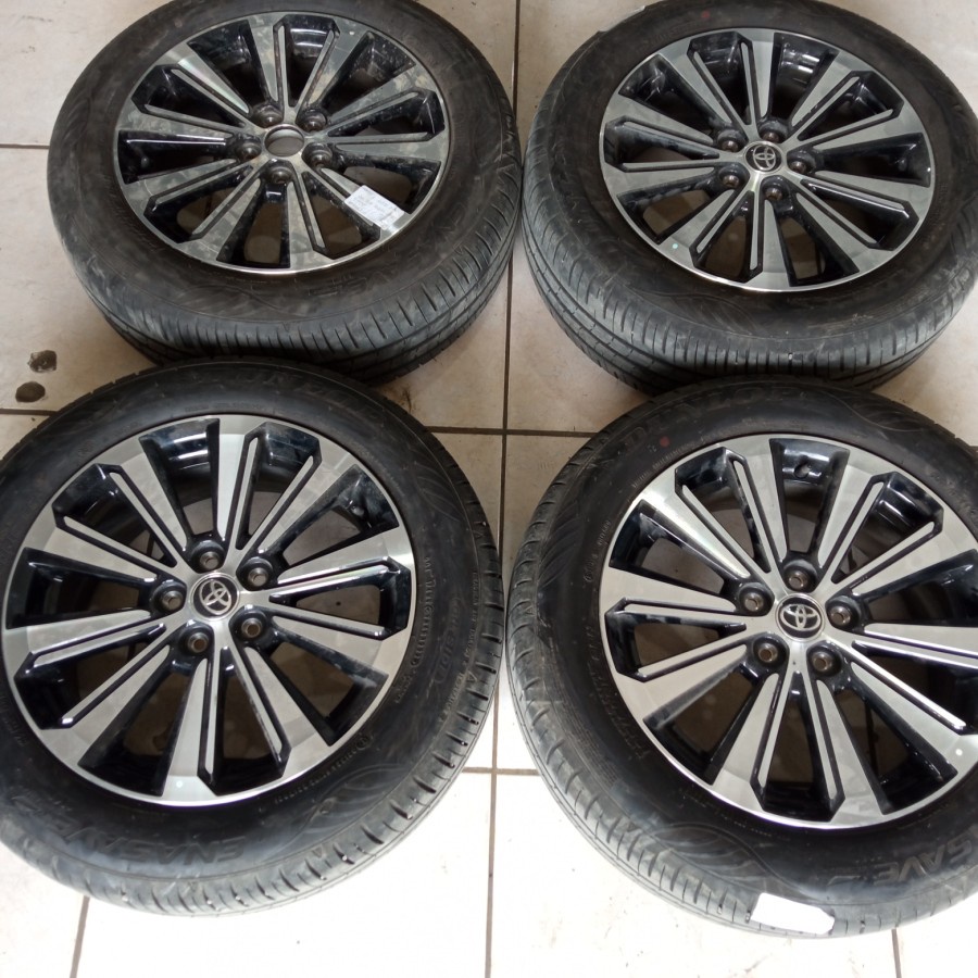 VELG MOBIL SECOND STANDAR AVANZA VELOZ RING 16 PCD 5X100 + BAN 195 60 R16