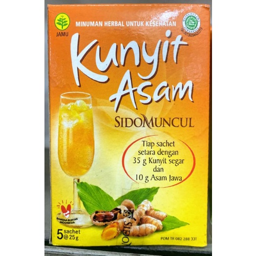 

Kunyit Asam Sidomuncul (5 Sachet)