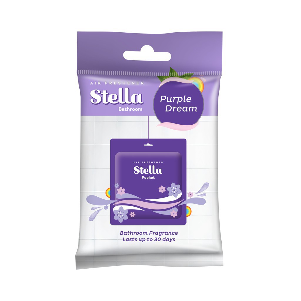 STELLA POCKET BATHROOM PURPLE 10GR