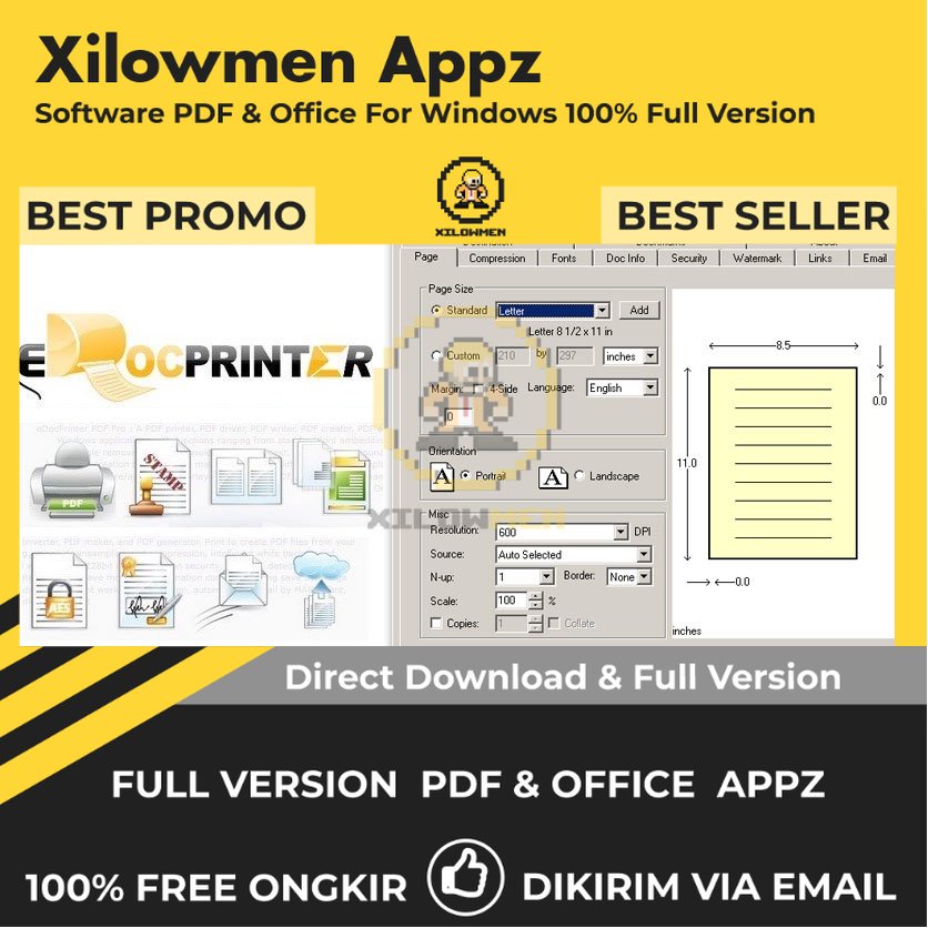 [Full Version]  eDocPrinter PDF Pro PDF Office Lifetime Win OS