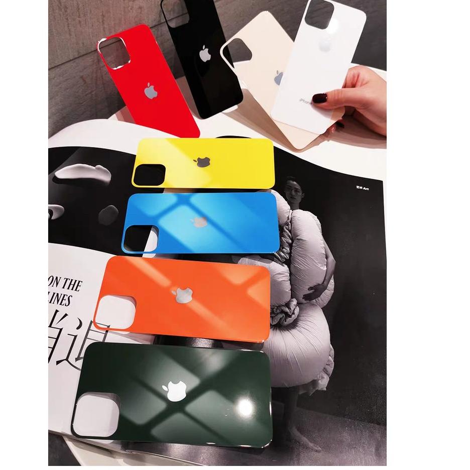 ➻ Anti Gores Belakang Iphone 11 Iphone 11 Pro Iphone 11 Pro MAX Tempered Glass Back Looks Like ♔