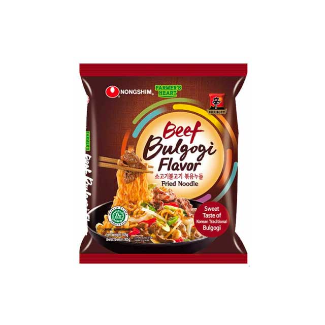 

NONGSHIM BEEF BULGOGI FRIED NOODLE 105G