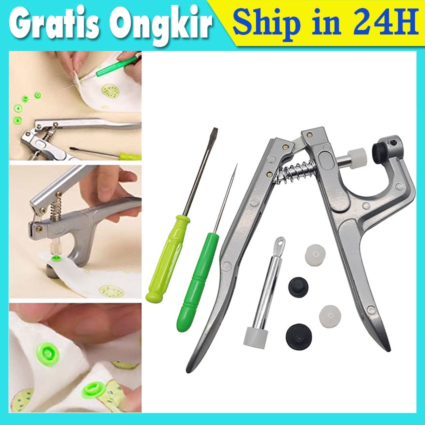 Plier plastic snap ​button / Snap Button Pliers / Tang Alat Pasang Press Kancing Jepret Plastik