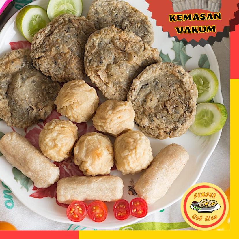 

♖ PEMPEK PALEMBANG KECIL PAKET CAMPUR ISI 20PCS/1KG + CUKO PEMPEK FROZEN MAKANAN BEKU FROZEN FOOD ♛