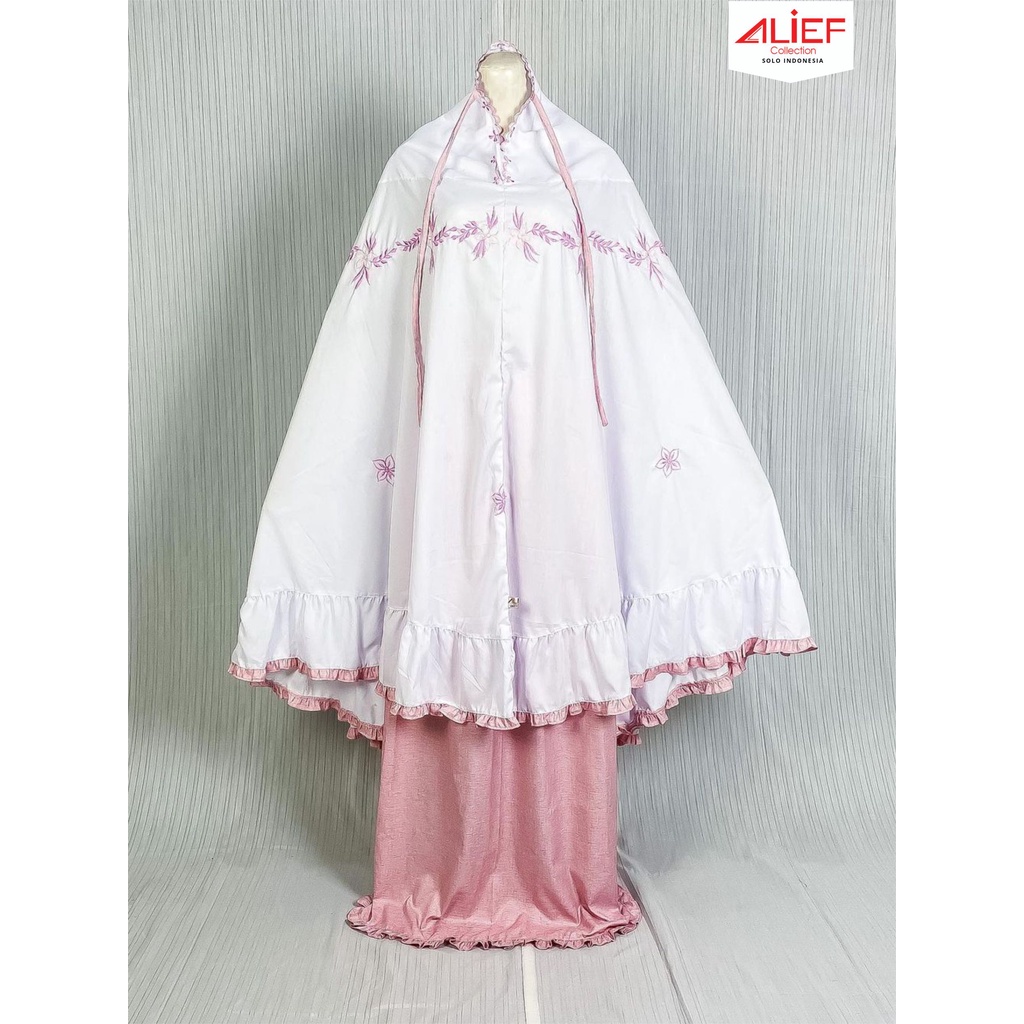 MUKENA GONTOR - Mukena Alief Santri Pink