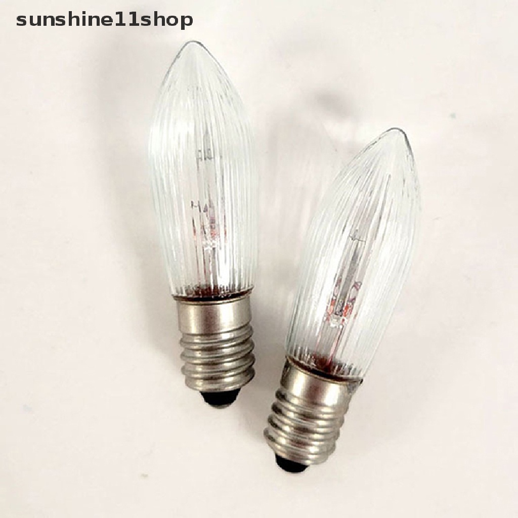 Sho 1PCS E10 LED Pengganti Bohlam top Untuk fairy Light Bulbs lamp 10-55V N