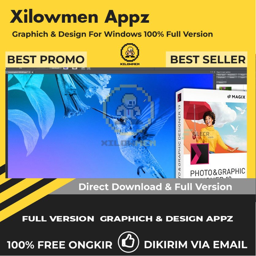 [Full Version] Xara Photo &amp; Graphic Designer Pro Design Graphics Lifetime Win OS