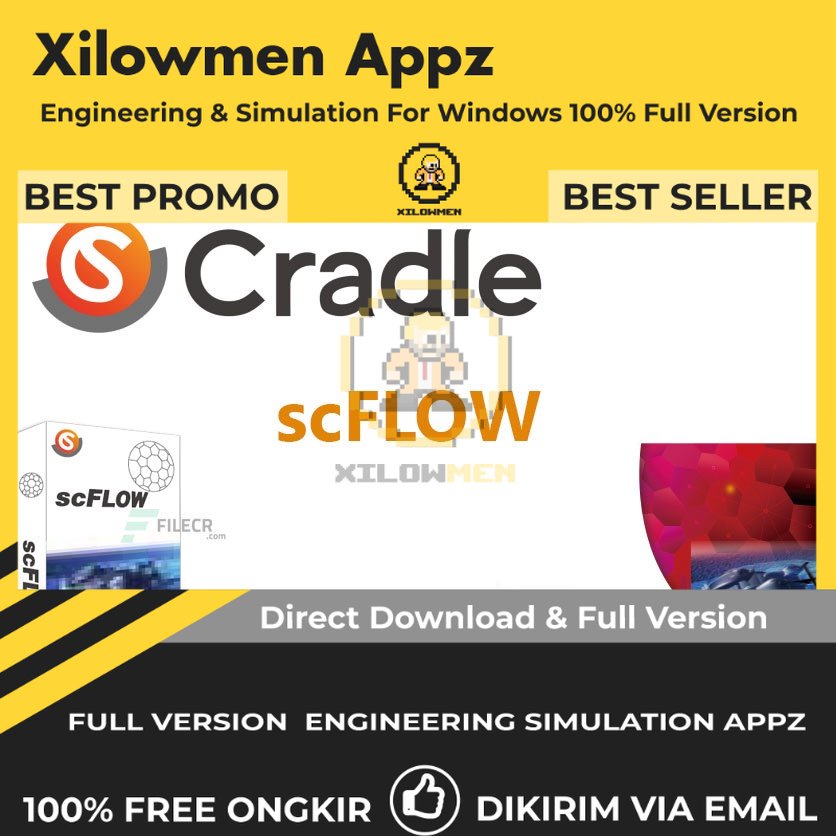 [Full Version] Cradle scFLOW 2020 Patch 6 Pro Engineering Software Lifetime Win OS