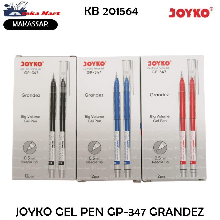 

[BOX/12 PCS] JOYKO GEL PEN GP-347 GRANDEZ
