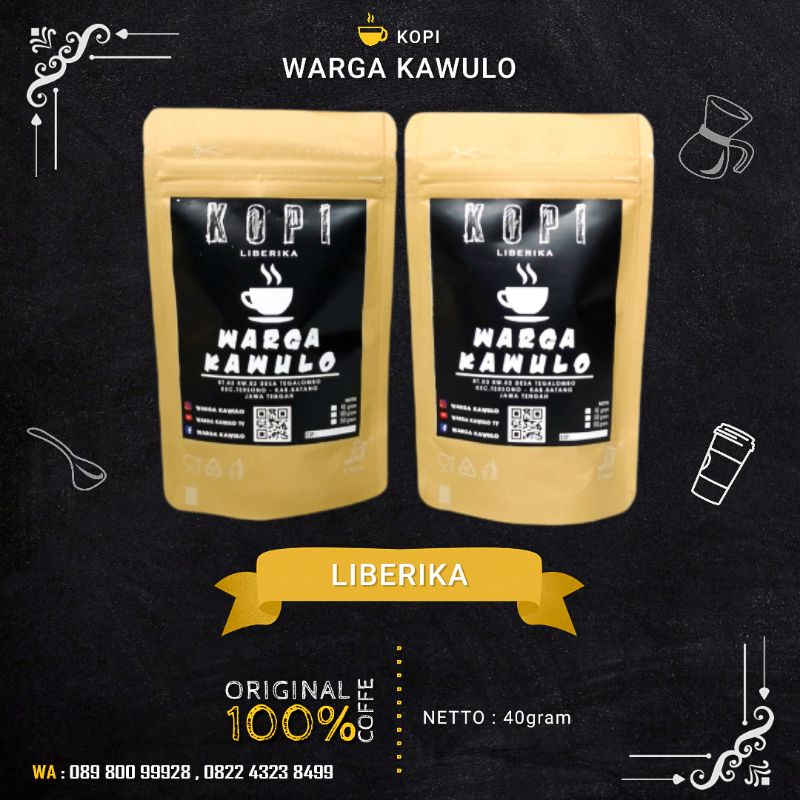 

Kopi Liberika Liberica kopi warga kawulo asli