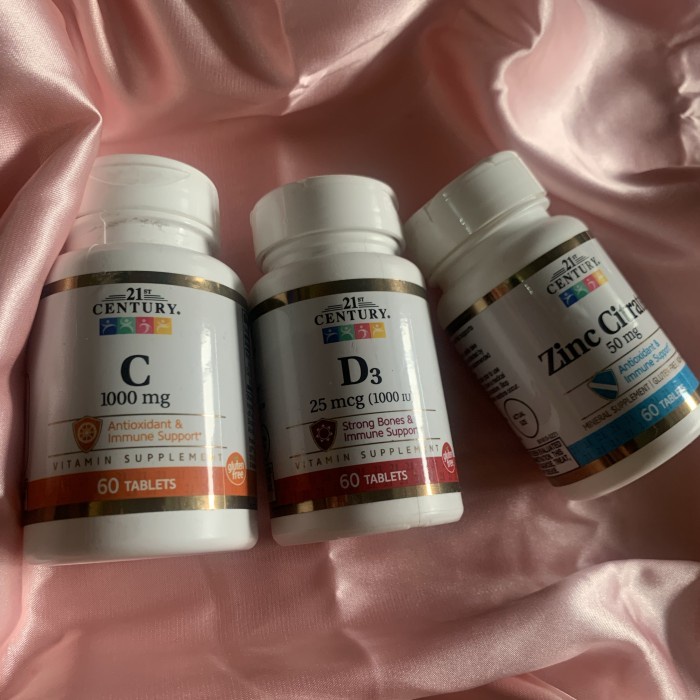 

(COD) Paket Hampers Hamper isoman Vitamin Covid Vit C 1000 D3 1000IU Zinc - Paket Vitamin