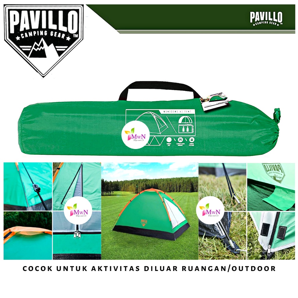 MWN Tenda Camping Monodome Bestway Pavillo X2 Tent 68040