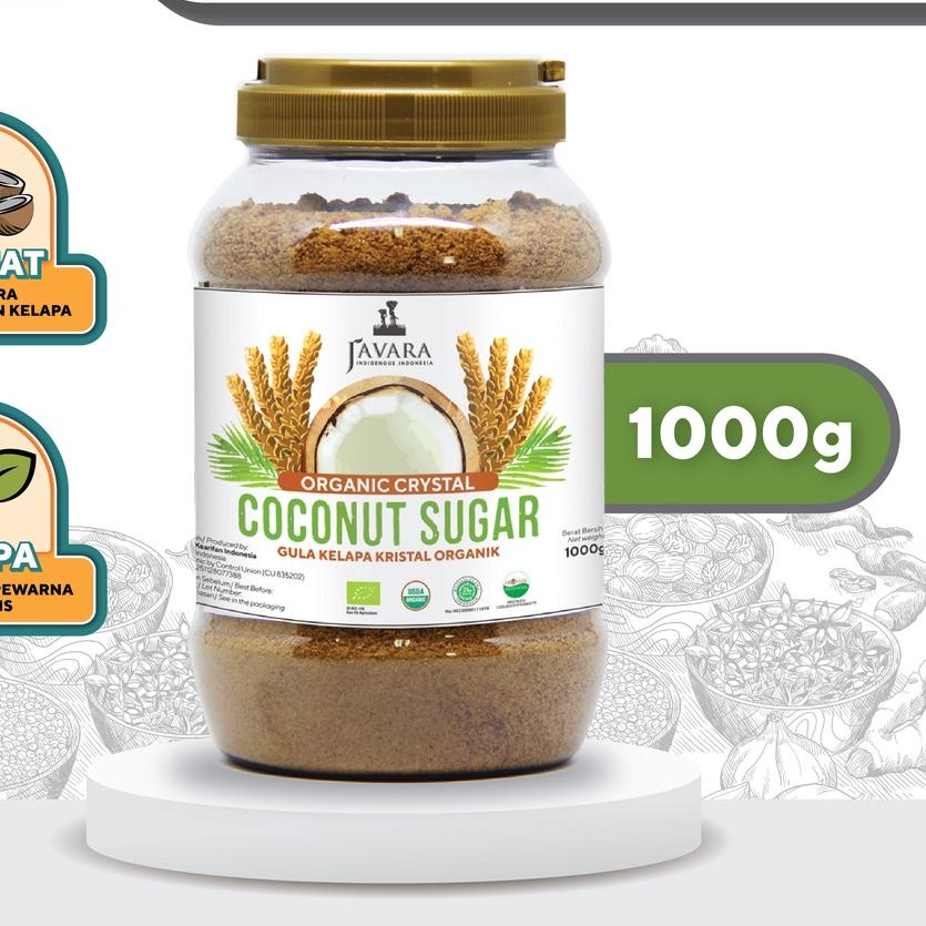 

☊ Javara Coconut Sugar Original 1kg ☈